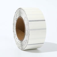 Papier d'étiquettes transparent circulaire de haute qualité, rouleau de papier thermique transparent B1 B3s B21 pour imprimante thermique