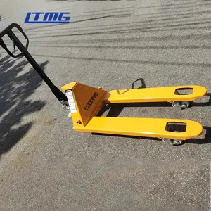 LTMG Top Quality manual pallet 2ton 3ton Hand stainless steel pallet truck with nylon or PU wheels