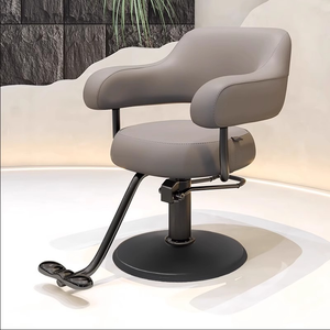 Professional Hot <b>Sale</b> High-end PU Leather <b>Barber</b> <b>Chair</b> Lifting & Rotating Hair Salon <b>Chair</b> - Product Image 3