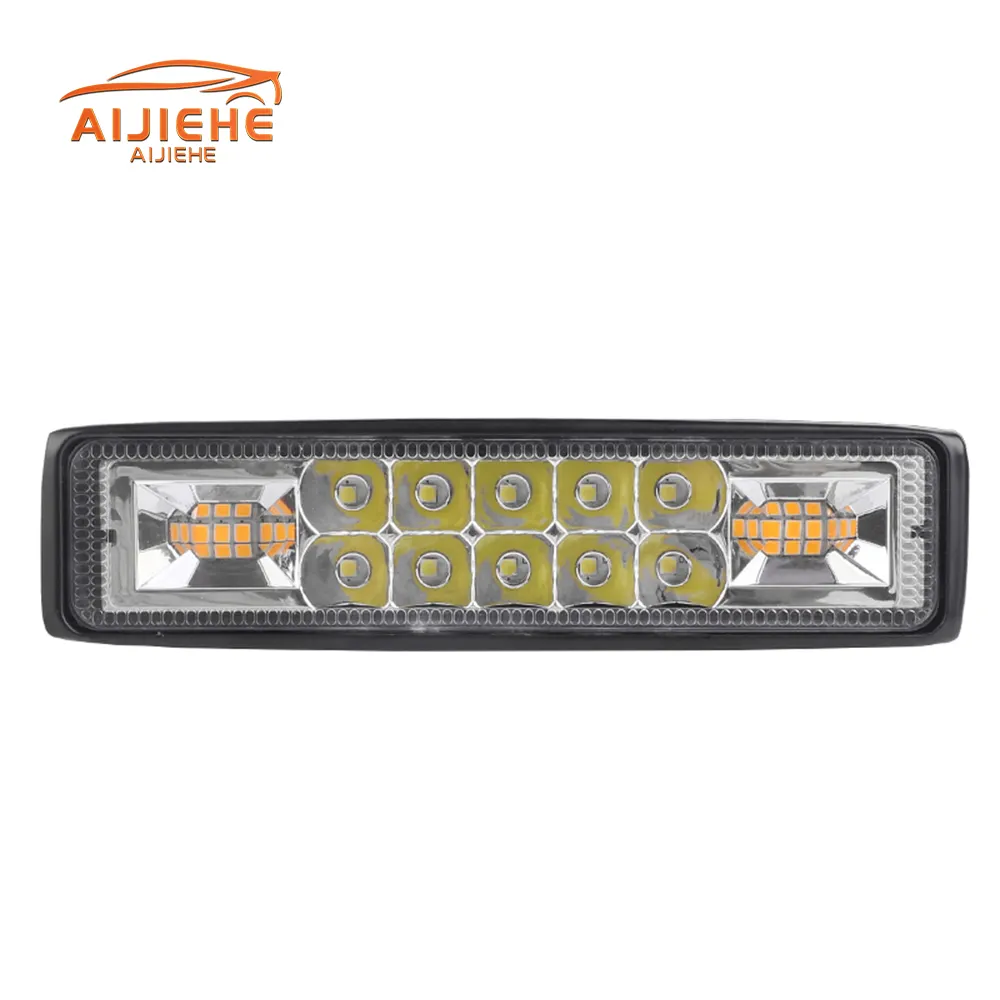 6 بوصة Led القرون ضوء 60W 10000 التجويف 12V/24V القيادة الضباب ضوء للماء كومبو الفيضانات مصابيح كشاف صغيرة الحجم