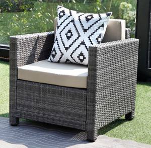 أثاث خارجي صيني من الراتان، طقم جلوس للحدائق الخارجية - Product Image 5