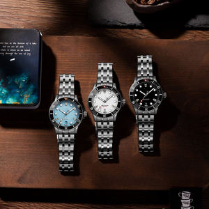 Lunette rotative unidirectionnelle 120 clic de luxe personnalisée OEM 40MM NH35A <span class=keywords><strong>Diver</strong></span> automatique en acier inoxydable 316L Montres pour hommes - Product Image 3