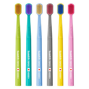 Spazzolino da denti con Logo 3D personalizzato con manico ergonomico colorato e setole morbide ad alta densità - Product Image 1