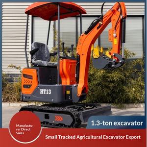 Mini-excavatrice de chantier, vente en gros à l'exportation, mini-excavatrice économique et pratique, excavatrice Ht13 - Product Image 1