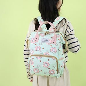 Mochila de Maternidad con Diseño de Dibujos Animados, Gran Capacidad, Bolsa de Pañales Multifuncional con USB, Venta Caliente - Product Image 4