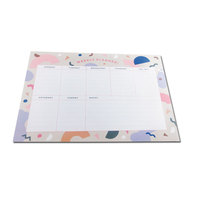 Personalizado Tearable 52 Semanas A4 Nevera Planificador Semanal Impreso Lista DE LA Compra