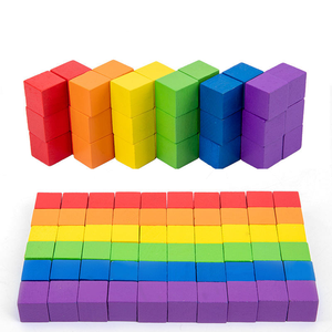 Bloques <span class=keywords><strong>de</strong></span> Construcción <span class=keywords><strong>de</strong></span> Cubos <span class=keywords><strong>de</strong></span> Madera, Cubos <span class=keywords><strong>de</strong></span> Madera Coloridos <span class=keywords><strong>de</strong></span> Seis Caras, Bloques <span class=keywords><strong>de</strong></span> Cubos Coloridos para el Desarrollo Intelectual <span class=keywords><strong>de</strong></span> los Niños - Product Image 3