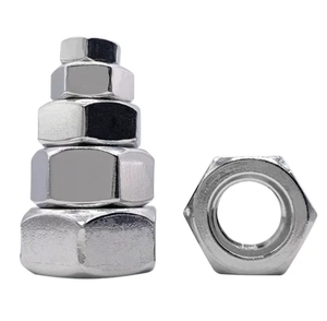Écrous hexagonaux en acier inoxydable 304 LeGood # 4-40 Finition simple - Product Image 4