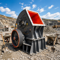 Concasseur à marteaux lourds monobloc pour l'exploitation minière et la construction avec boîte de vitesses, capacité de 800-1000 t/h pour carrière