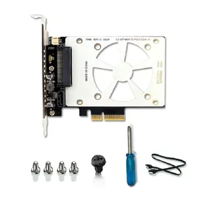 PH46S PCIE 4.0 zu U.2 SSD-Konvertierungs karte SFF-8639 Erweiterungs karte <span class=keywords><strong>SATA</strong></span> universal <span class=keywords><strong>u2</strong></span> 4.0 Adapter - Product Image 5