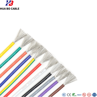 Fil de connexion électronique haute tension isolé en PVC, cuivre étamé UL10269