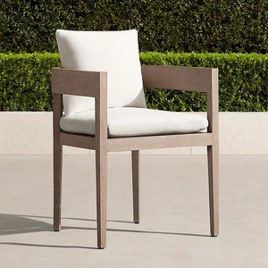 Vente en gros de meubles de jardin en teck Villa ensemble de salle à manger table et chaise d'extérieur pour patio - Product Image 6