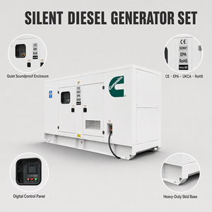 Generador Diésel Industrial Súper Silencioso de Alta Eficiencia con Motor Cummins WeiChai, Refrigeración por Agua, 50kW 100kW, 50kva 100kva con ATS - Product Image 5