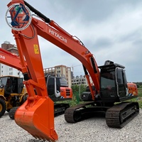 Excavatrice Hitachi 210 d'occasion, faible nombre d'heures de fonctionnement, prix usine, matériel de construction Hitachi d'occasion