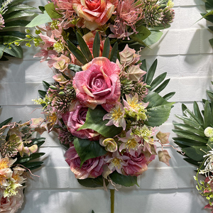 Flores Artificiales de Alta Calidad para <span class=keywords><strong>Cementerio</strong></span>, Resistentes a los Rayos UV, Decoración Conmemorativa para Tumbas, Venta al Por Mayor - Product Image 3