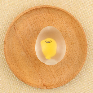 Pelota antiestrés de yema de huevo transparente, juguete de rebote lento para aliviar el estrés - Product Image 5