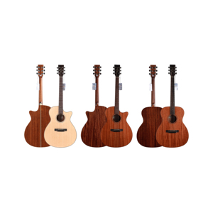 Guitarra Acústica y Electroacústica WaveGarden Serie WG-220 y WG-230 de 40 Pulgadas con Tapa Sólida - Product Image 6