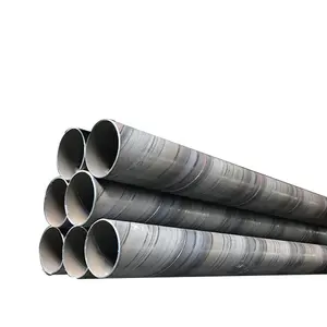 Best Selling Quality Size Maximum 2420*22mm Spiral Welded pipe Welded tube for Construction