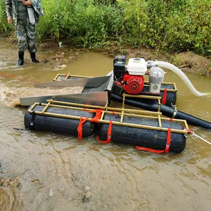 ราคาถูกขนาดเล็ก Gold Mining Trommel หน้าจอขุดลอกเครื่องขาย