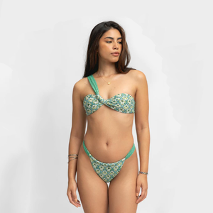 Nuevo <span class=keywords><strong>Bikini</strong></span> <span class=keywords><strong>Bandeau</strong></span> Personalizado <span class=keywords><strong>con</strong></span> Estampado, Traje de Baño Sexy sin Espalda <span class=keywords><strong>con</strong></span> <span class=keywords><strong>Tirantes</strong></span>, Bikinis de Vacaciones para Mujer - Product Image 6