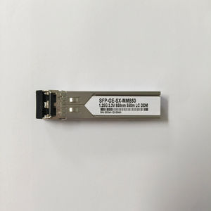 Módulo Transceptor SFP de 1.25G, Módulo Óptico Gigabit 1000Base-SX, 850nm Multimodo (MMF), 550m, Conector Dual LC, con DDM - Product Image 1