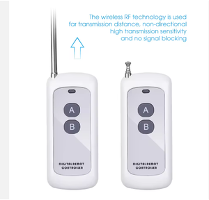Long Range <strong>Remote</strong> <strong>Control</strong> <strong>433mhz</strong> <strong>RF</strong> Module <strong>Remote</strong> <strong>Control</strong> with Antenna 2 Buttons Learning Code 1527 - Product Image 4