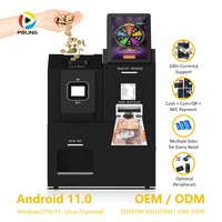 Sistema de Gestión de Efectivo para Juegos con Reciclador de Billetes, Tolva de Monedas, Solución de Aceptación y Dispensación, Uso Comercial, Quiosco de Autoservicio