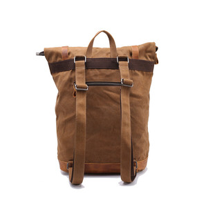 <span class=keywords><strong>Zaino</strong></span> <span class=keywords><strong>Vintage</strong></span> in Tela di Alta Qualità Produttore di Zaini da <span class=keywords><strong>Viaggio</strong></span> alla Moda Rivestiti in Cera Stile Retrò <span class=keywords><strong>Zaino</strong></span> Unisex Personalizzato in Tela - Product Image 5