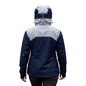 Chaqueta Impermeable y Cortavientos Personalizada para Senderismo al Aire Libre, Chaqueta Transpirable para Lluvia con Capucha Ajustable, Chaqueta Ligera para Hombre y Mujer - Product Image 3