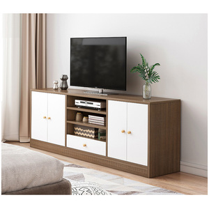 Armario de <span class=keywords><strong>TV</strong></span> nórdico, moderno y minimalista, italiano, caja de <span class=keywords><strong>TV</strong></span> de lujo, combinación de mesa de centro para sala de estar - Product Image 4