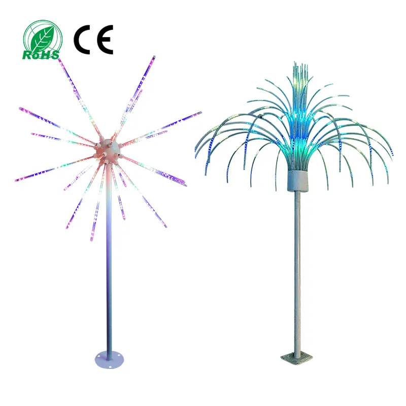 Outdoor High Quality Waterproof Colorful Christmas Firework LED Light for Street