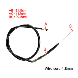 อุปกรณ์เสริมรถจักรยานยนต์สายคลัตช์ควบคุมสายไฟสำหรับ HONDA CB400 SFX/SFY/SF1-3 NC39 H-VTEC <span class=keywords><strong>CB400SF</strong></span> F2N/F2R/F2S/F2T F2V F3S - Product Image 3