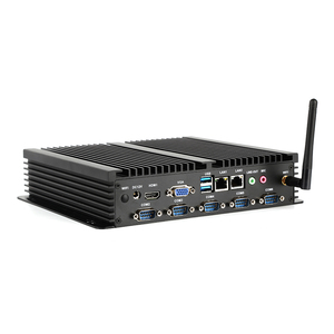 Intel Mini <span class=keywords><strong>PC</strong></span> <span class=keywords><strong>portable</strong></span> sans ventilateur Core industriel I3 I5 I7 4 Go de RAM SSD connectivité WiFi disque dur prend en charge <span class=keywords><strong>Windows</strong></span> <span class=keywords><strong>7</strong></span>/8/10 - Product Image 1