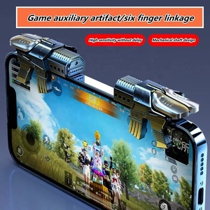 Déclencheur de jeu mobile M41 pour PUBG, vente chaude <span class=keywords><strong>2023</strong></span>, pour 6 doigts, déclencheur de tir de jeu - Product Image 4