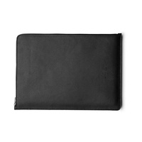 Vente en gros de sacoche pour ordinateur portable en cuir de laine véritable, étui folio multifonctionnel pour MacBook Pro 13 et MacBook Air 13