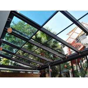 Tùy chỉnh cơ giới có thể thu vào mái Skylight cho sunroom nhà kính mở Skylight điện nhôm mái cửa sổ Skylight - Product Image 3