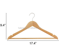 Percheros Para Colgar Cintres Personnalisés Placard En Gros Antidérapant Costume En Bois Cintre Avec Logo Pour Chiffons