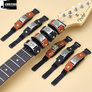 Jingying 2026 Venta al por mayor de fábrica: Amortiguador de cuerdas de guitarra profesional de alta gama personalizado, accesorios y piezas para correas de silenciación. - Product Image 4