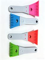 Grattoir à glace ergonomique Ice Ripper pour voiture, SUV, camion, Jeep, pour pare-brise de voiture contre les rayures, la glace et la neige