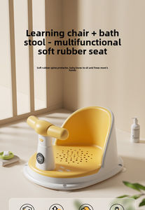 Siège de bain thermosensible pour bébé avec design antidérapant, chaise de douche pour nouveau-né, support pour baignoire, enfant en bas âge - Product Image 2