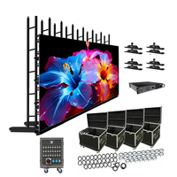 Panneau LED P2.976 à Verrouillage Rapide 500x1000mm pour Mur d'Affichage d'Événements et Scènes de Gala d'Entreprises
