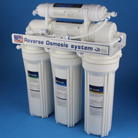 Haute qualité 6 étapes PP UDF CTO RO cartouches minérales alcalines 100 GPD osmose inverse filtre à eau RO purificateur d'eau