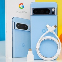 Mükemmel Kalite Ucuz Tamamen Kilitsiz Kullanılmış Telefonlar A+ Sınıfı Orjinal Yenilenmiş Cep Telefonu Google Pixel 8 Pro 128GB 256GB 512GB 1TB