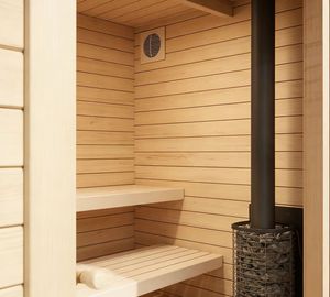 Sauna Exterior de Estilo Nórdico Minimalista con Amplio Interior y Terraza Personalizable - Product Image 3