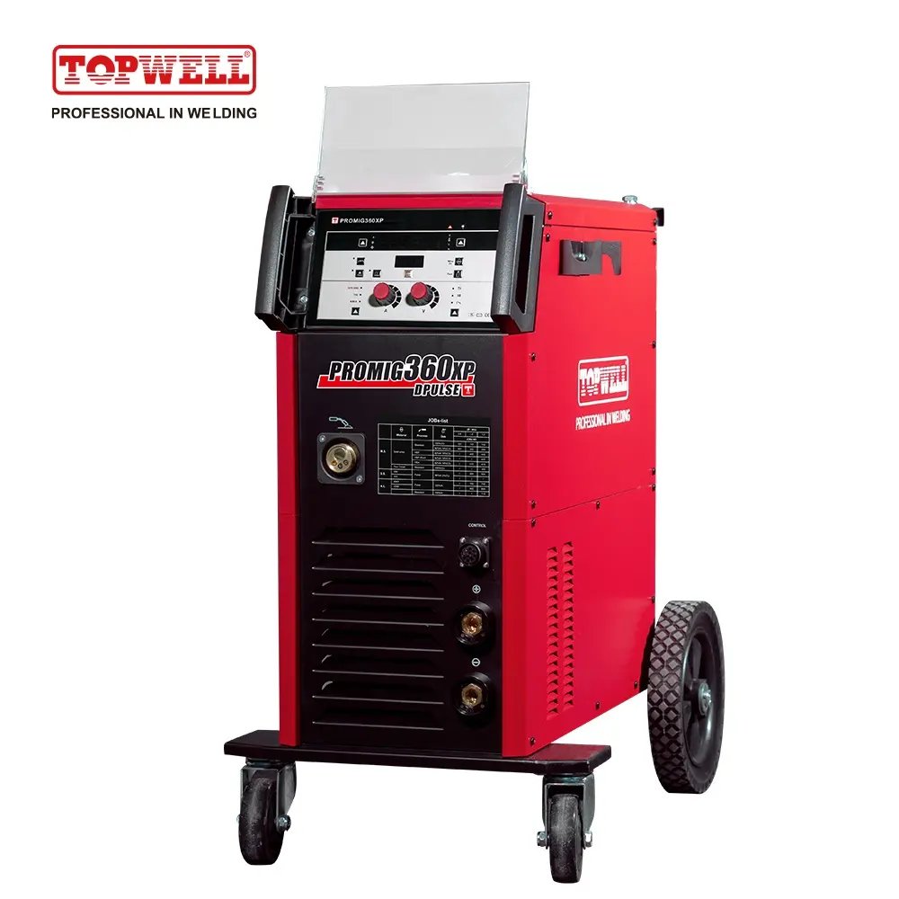 topwell Industrial Inverter IGBT Double Pulse Aluminum MIG MAG MMA Welder Welding Machine promig360xp 2024 new welders