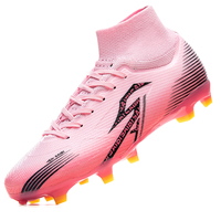 Chaussures de football professionnelles personnalisées OEM, crampons antidérapants, haute tige, légères, pour matchs sur gazon, intérieur/extérieur, unisexes