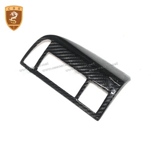 De fibra de carbono del Interior del coche Trim para R8 V8 V10 Spyder Monitor de aire de ventilación rodean recorte cubierta - Product Image 3