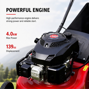 <span class=keywords><strong>Tondeuse</strong></span> à gazon autotractée à essence quatre temps pour l'agriculture et le jardinage, disponible en 18, 20, 21 et 22 pouces - Product Image 6