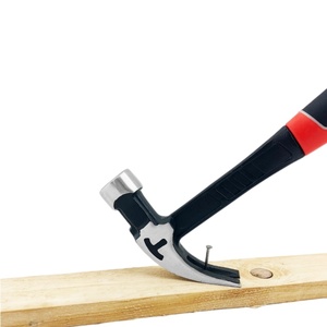 Marteau à griffes en acier à haute teneur en carbone, extracteur de clous, support magnétique puissant pour clous, forgé d'une seule pièce, directement de l'usine - Product Image 3
