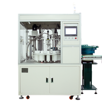 Machine de remplissage automatique de cartouches d'adhésif 585 ml avec système SLC et moteur intégré pour l'emballage de colle bicomposante (Bois)